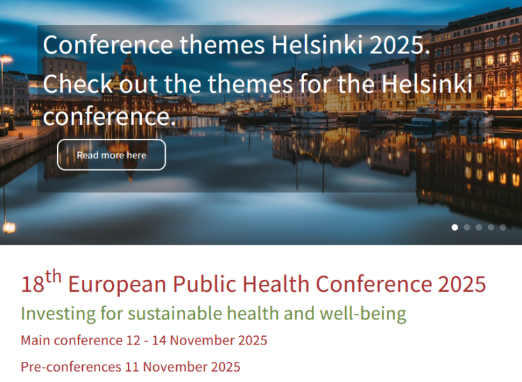 The 18th European Public Health Conference 2025