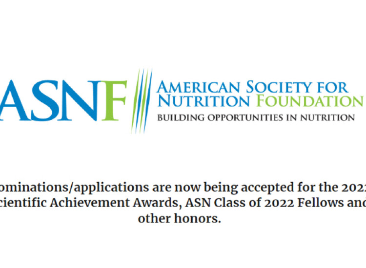 Scientific Achievement Awards 2022, ASN Class of 2022 Fellows and other honors