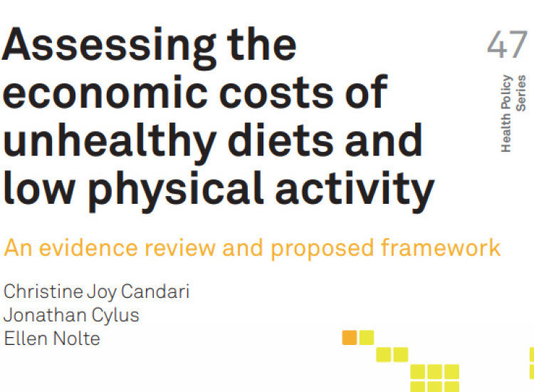 Assessing the economic costs of unhealthy diets and low physical activity. An evidence review and proposed framework